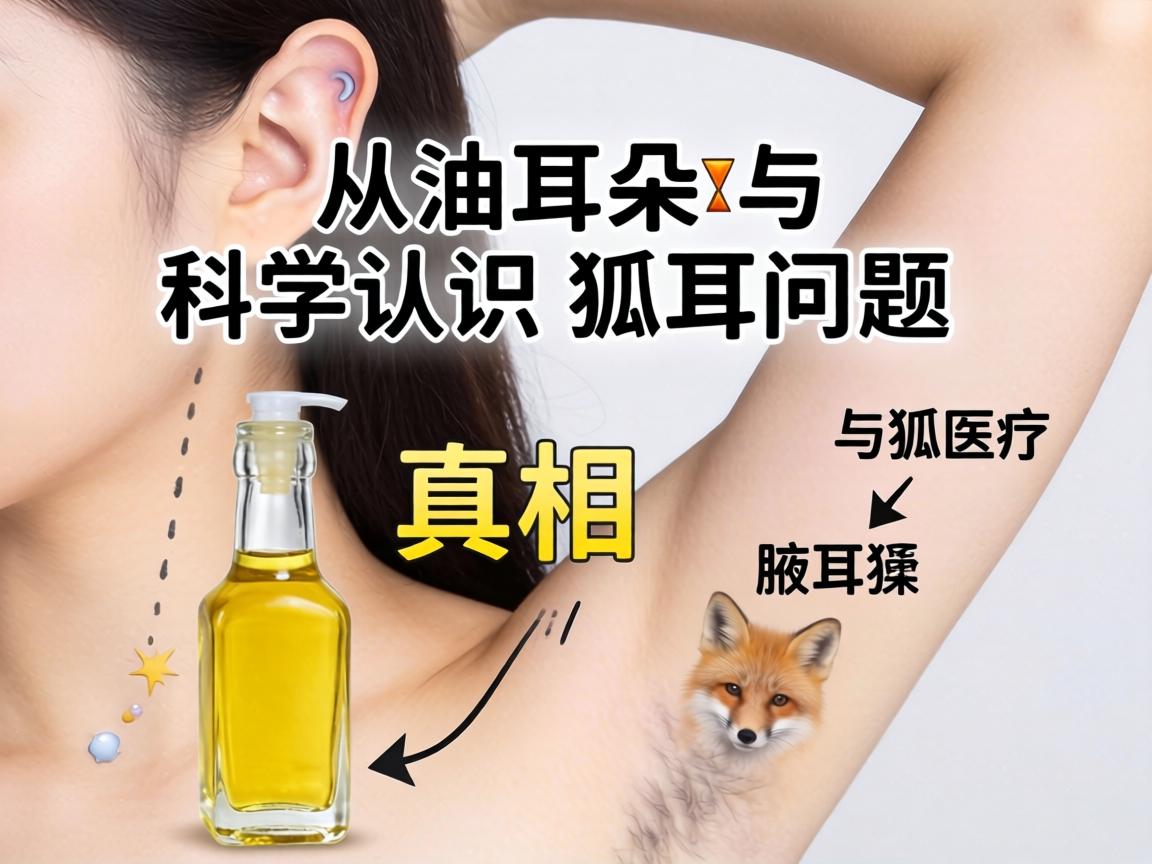 油耳朵与狐臭的关联真相，从油耳朵科学认识狐臭问题