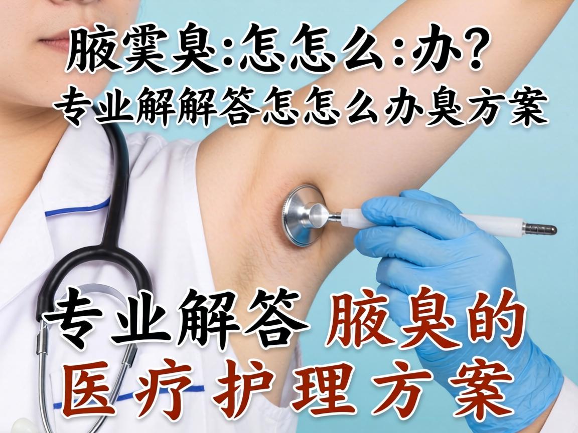 腋臭怎么办？专业解答腋臭的医疗护理方案