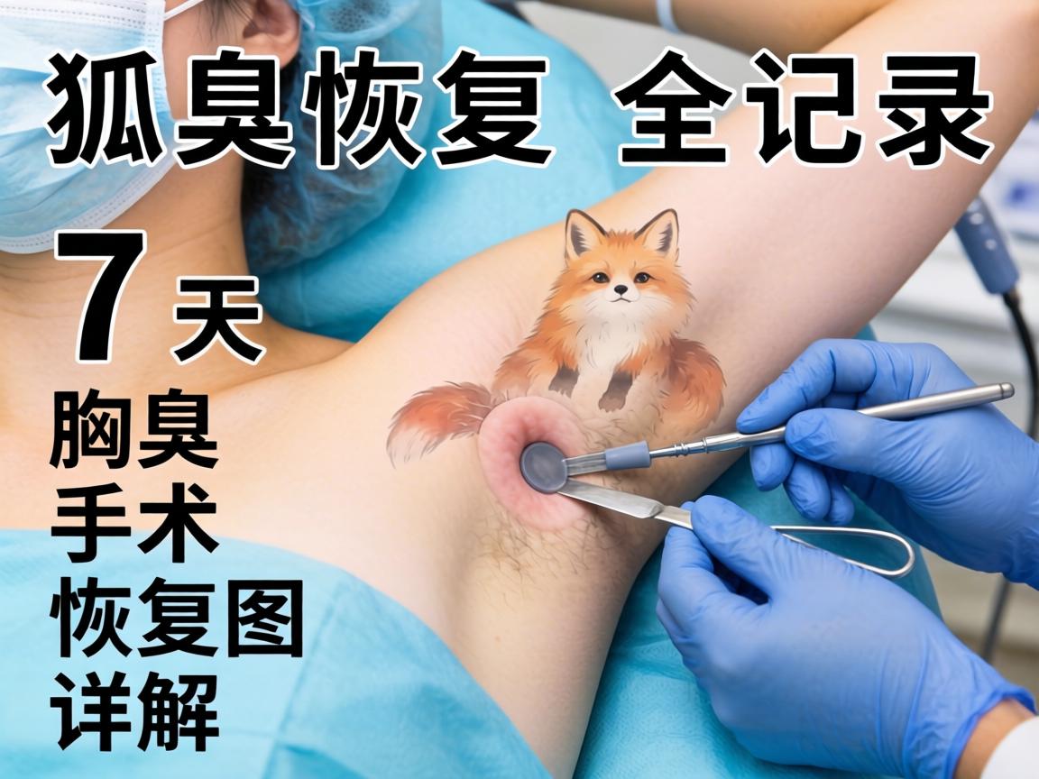 狐臭手术恢复全记录，7天腋臭手术恢复图详解