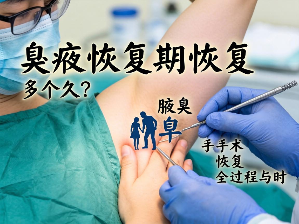 腋臭手术恢复期多久？详解腋臭手术恢复全过程与时长