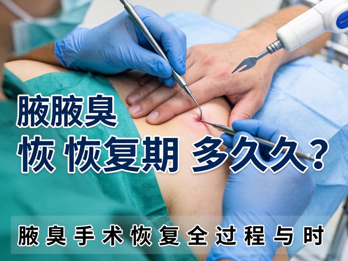 腋臭手术恢复期多久？详解腋臭手术恢复全过程与时长