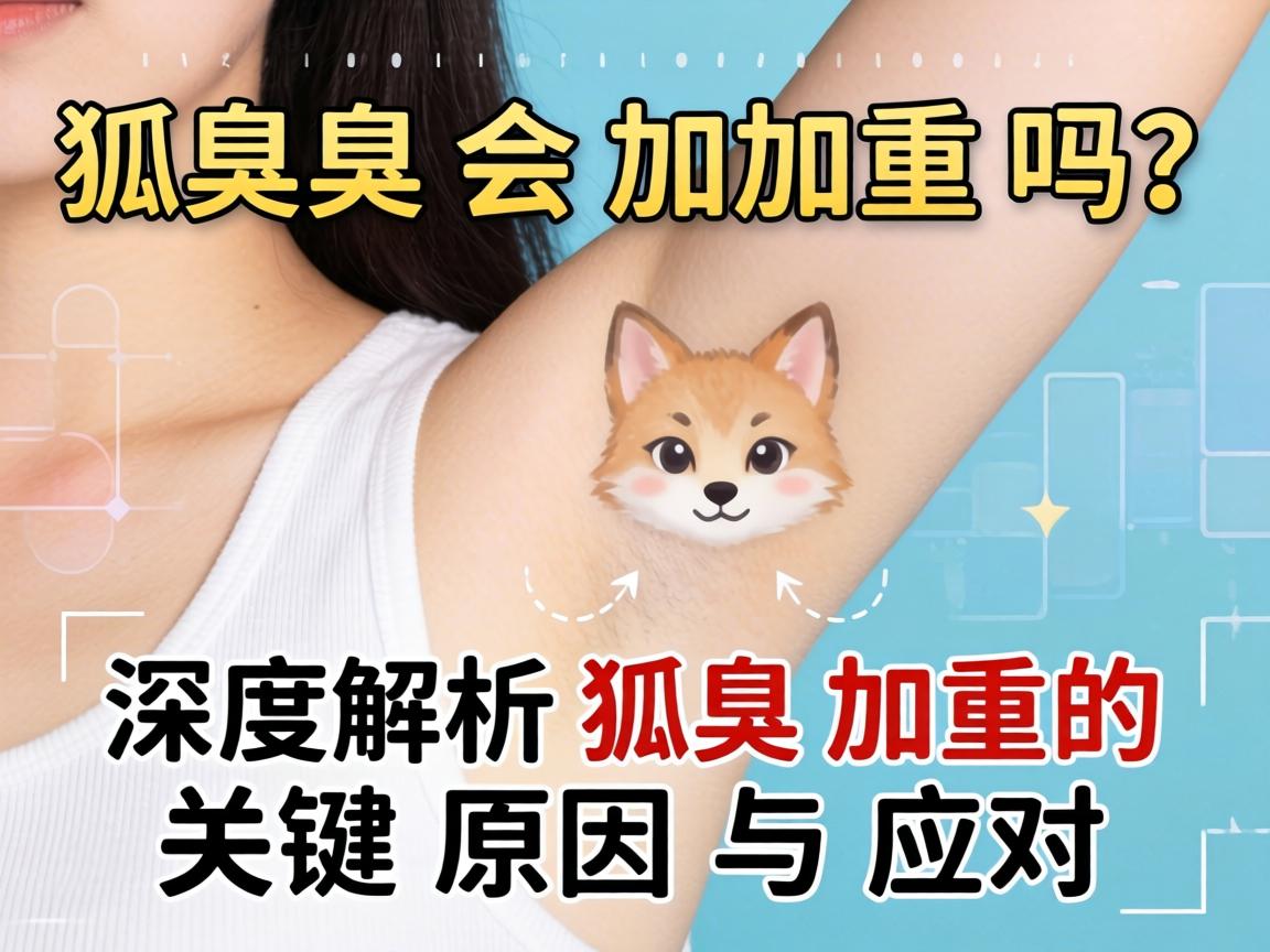 狐臭会加重吗？深度解析狐臭加重的关键原因与应对
