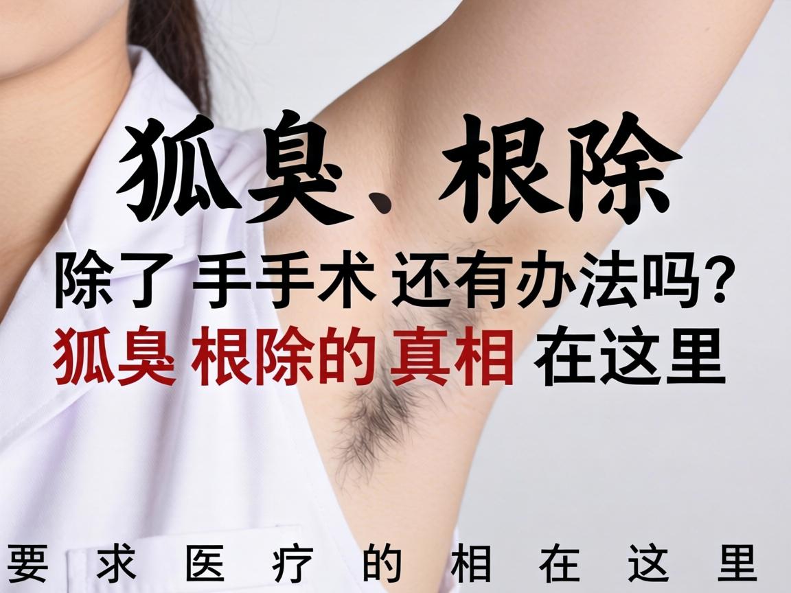 狐臭根除，除了手术还有办法吗？狐臭根除的真相在这里