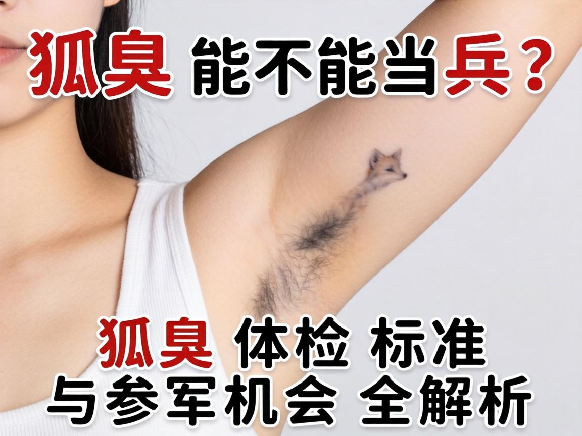 狐臭能不能当兵？狐臭体检标准与参军机会全解析