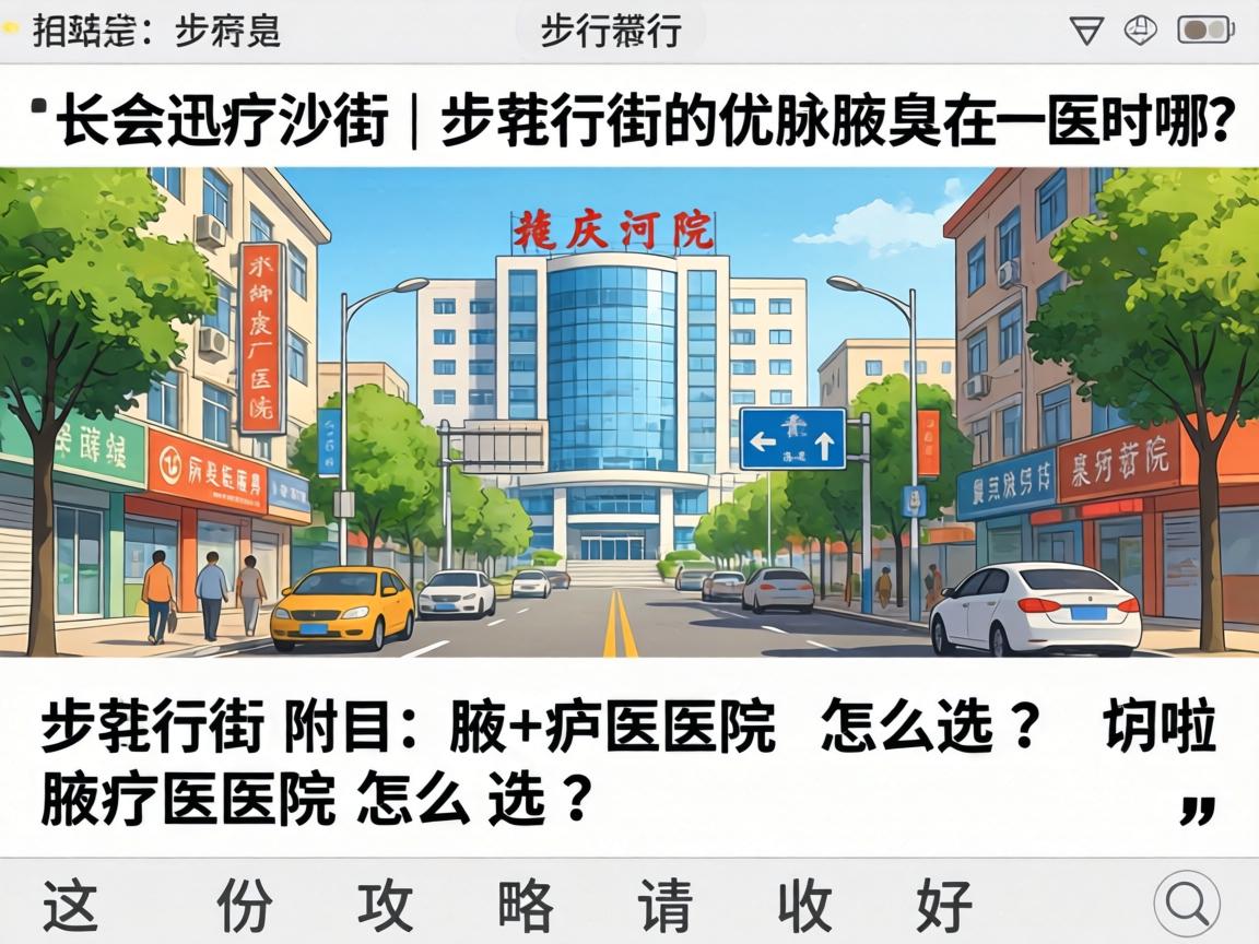 长沙步行街腋臭医院在哪？步行街附近腋臭医院怎么选？这份攻略请收好