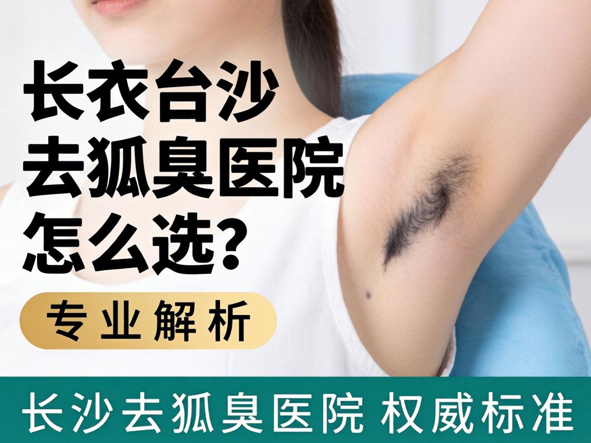 长沙去狐臭医院怎么选？专业解析长沙去狐臭医院权威标准