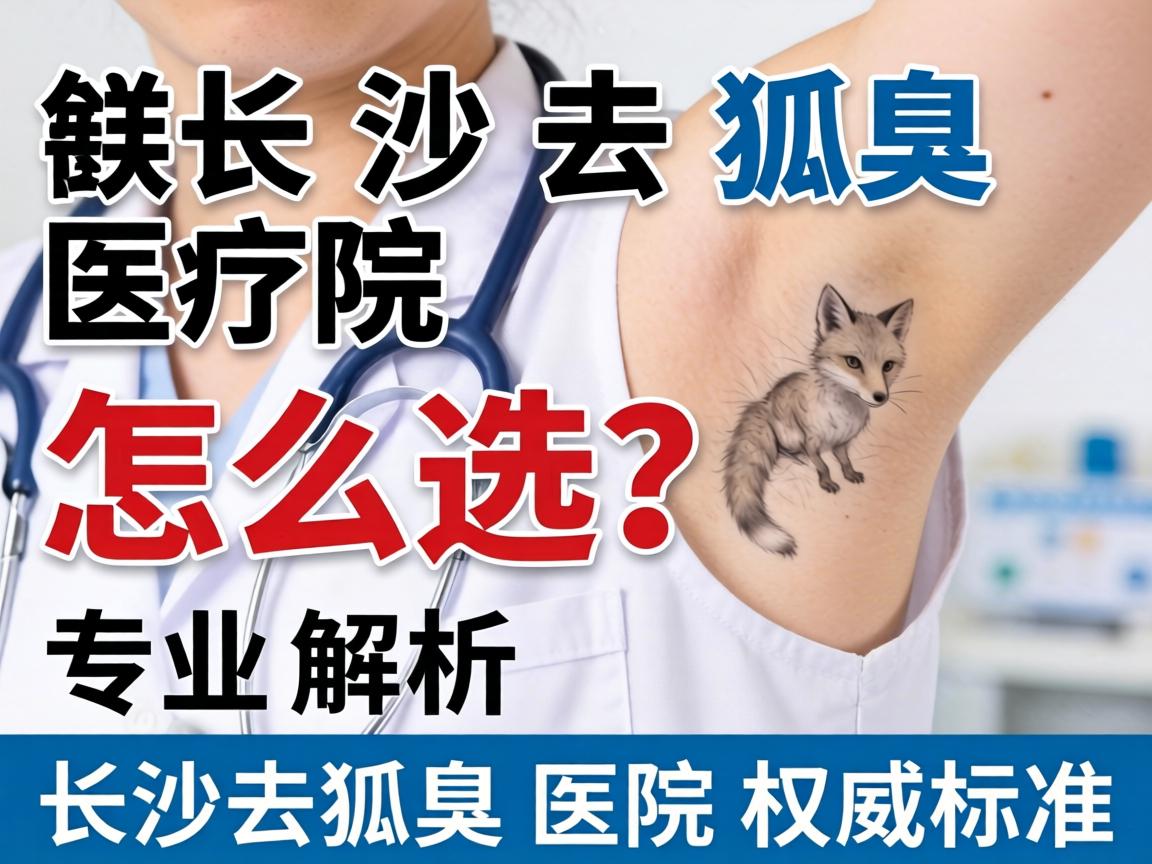 长沙去狐臭医院怎么选？专业解析长沙去狐臭医院权威标准