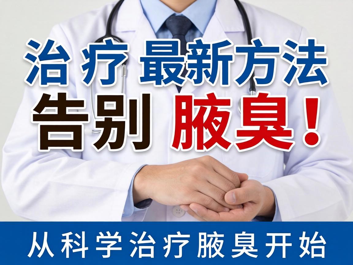 腋臭治疗最新方法，告别腋臭，从科学治疗腋臭开始