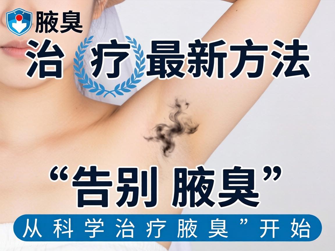 腋臭治疗最新方法，告别腋臭，从科学治疗腋臭开始