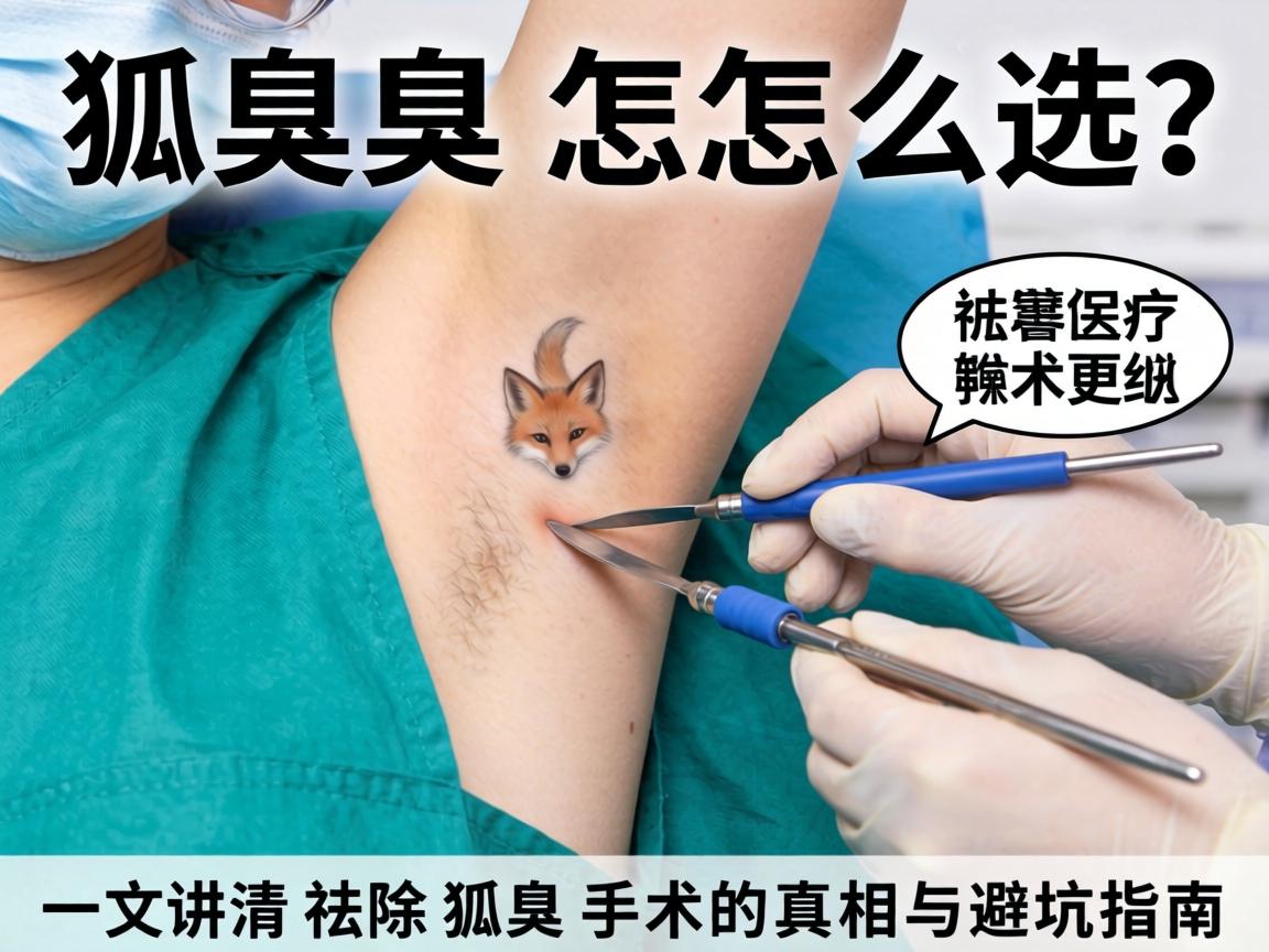 狐臭手术怎么选？一文讲清祛除狐臭手术的真相与避坑指南