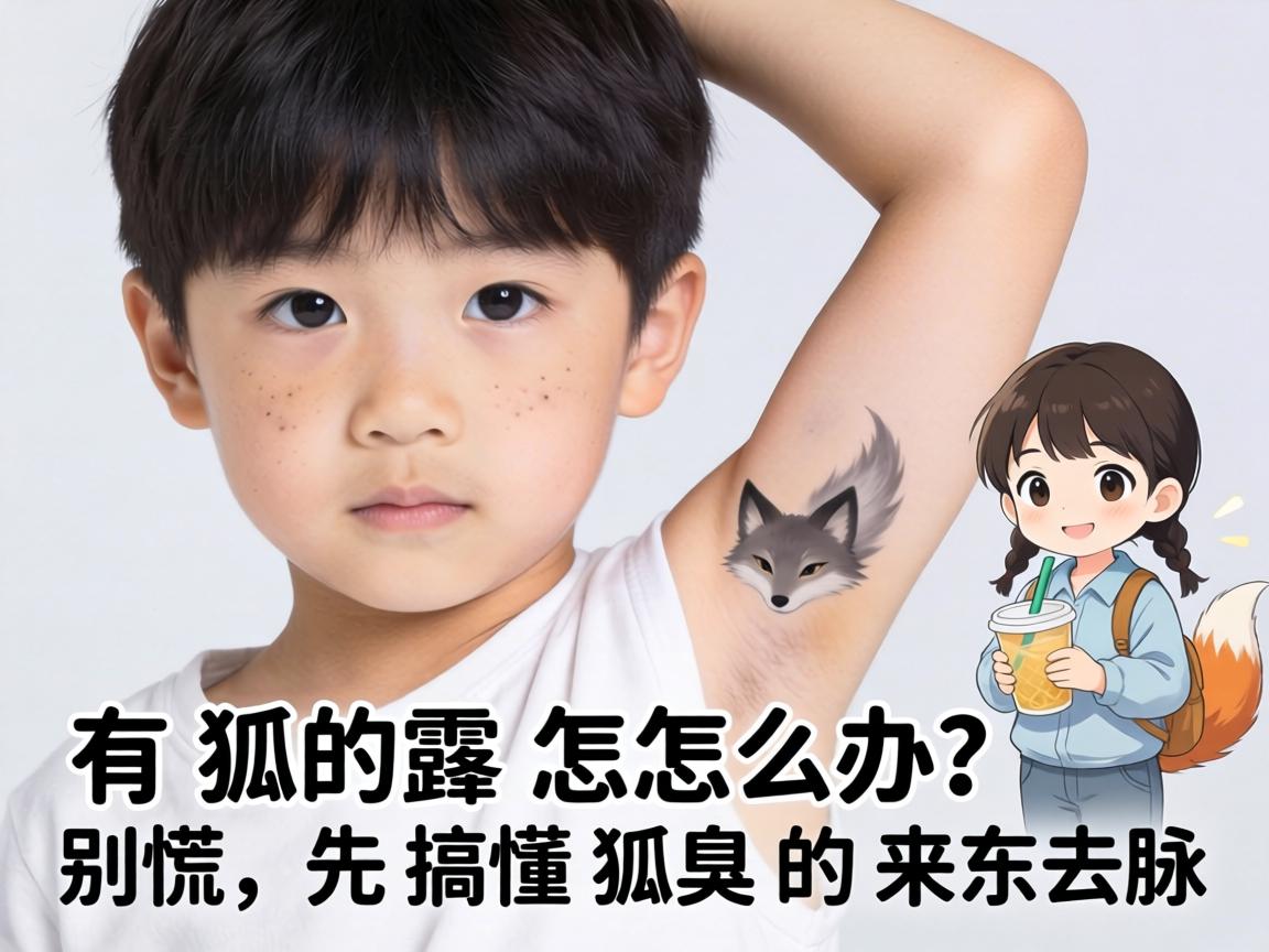 男孩子有狐臭怎么办？别慌，先搞懂狐臭的来龙去脉