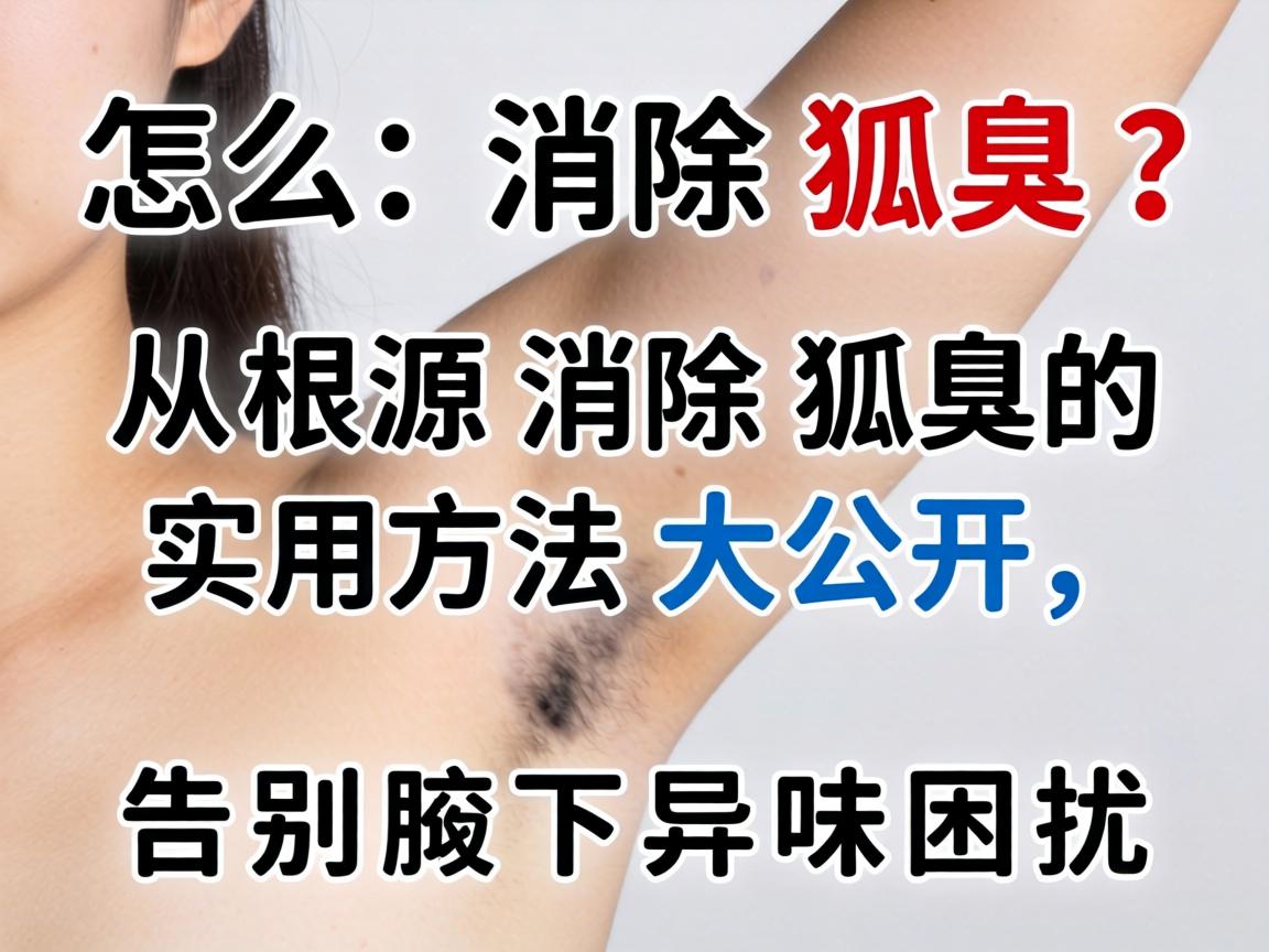 怎么消除狐臭？从根源消除狐臭的实用方法大公开，告别腋下异味困扰