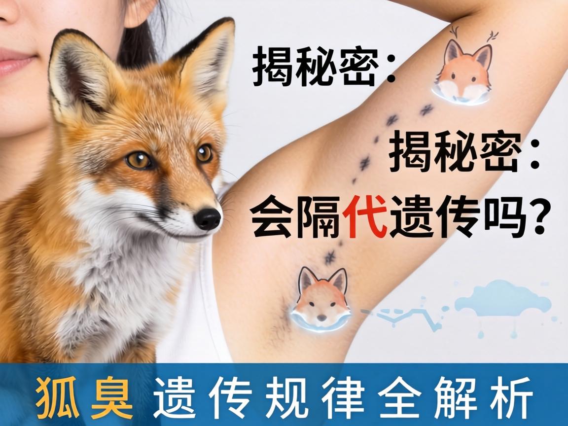 狐臭遗传揭秘，狐臭会隔代遗传吗？狐臭遗传规律全解析
