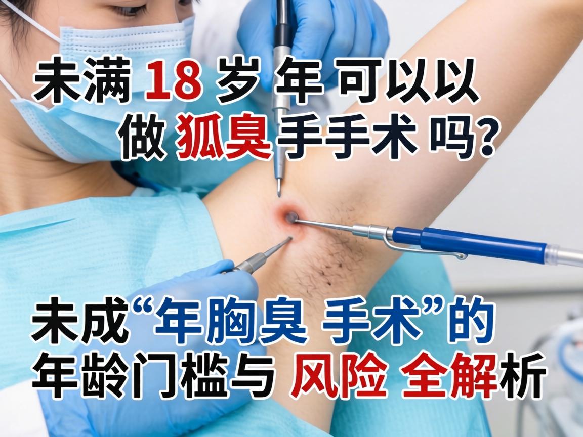 未满18岁可以做狐臭手术吗？未成年腋臭手术的年龄门槛与风险全解析