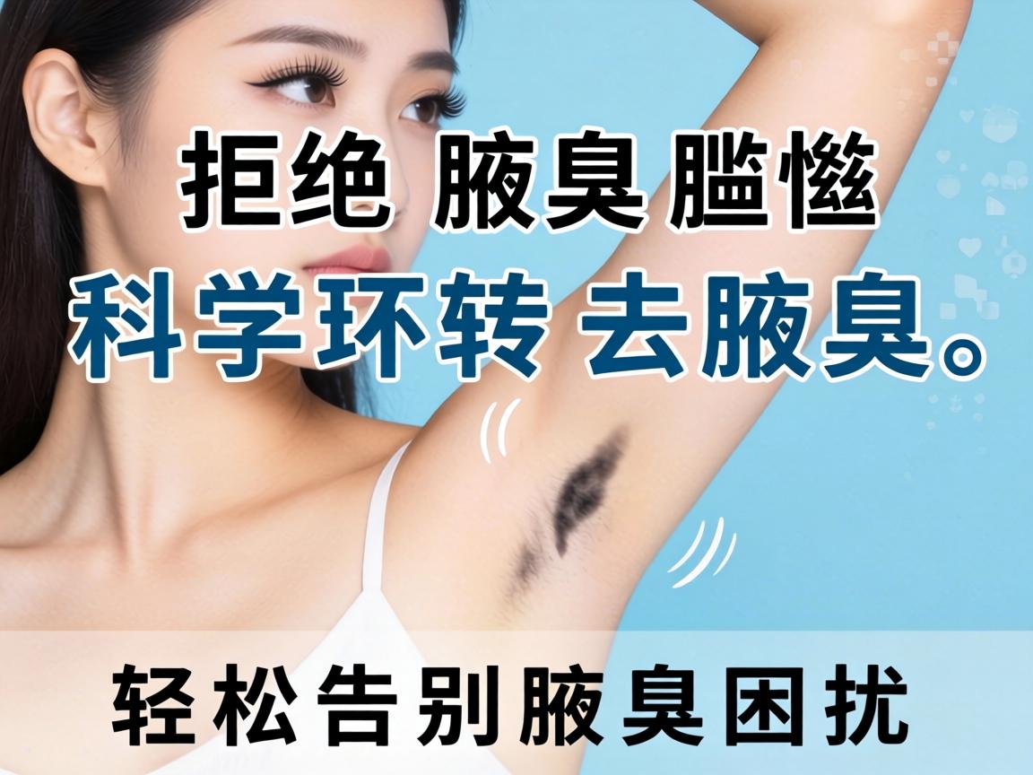 拒绝腋臭尴尬，科学环转去腋臭，轻松告别腋臭困扰