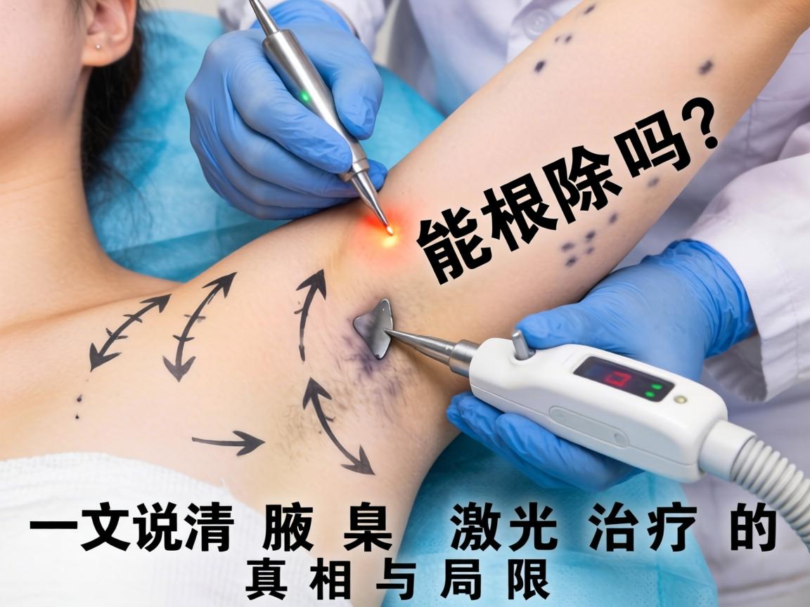 腋臭激光手术能根除吗？一文说清腋臭激光治疗的真相与局限