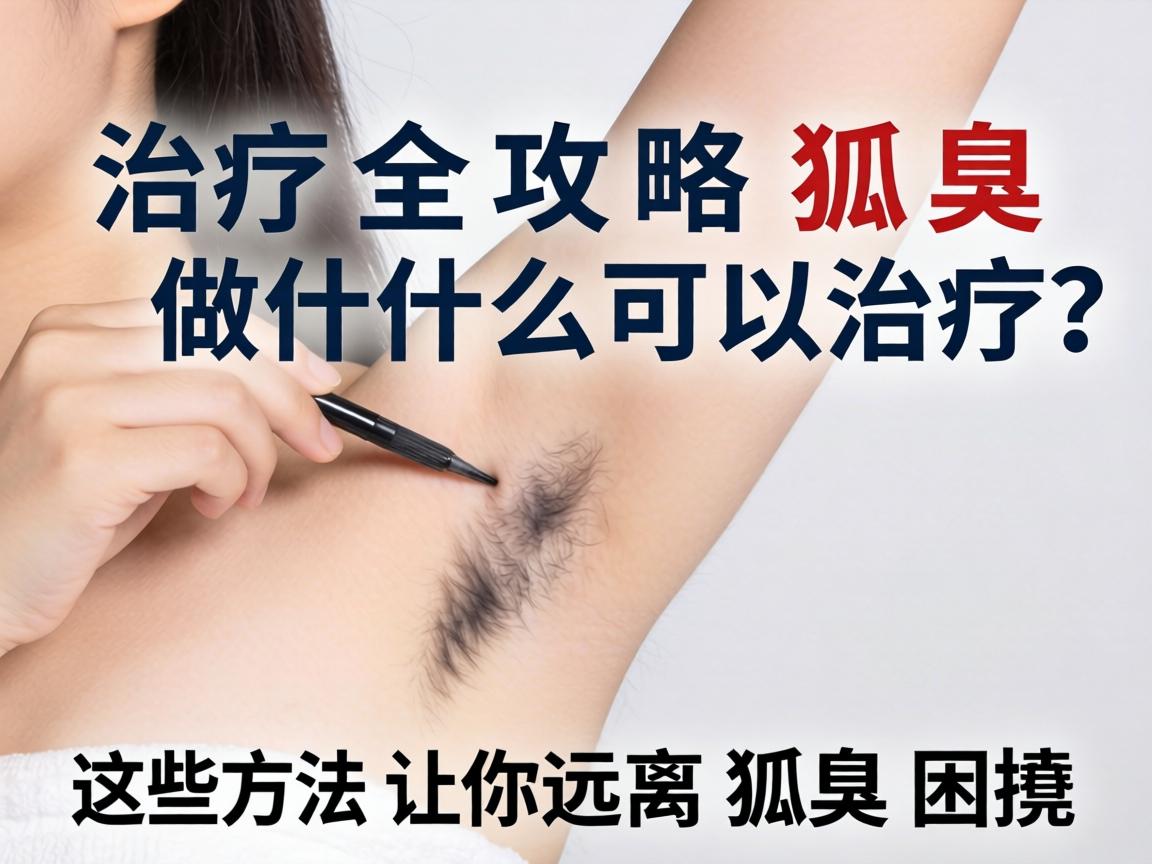 狐臭治疗全攻略，狐臭做什么可以治疗？这些方法让你远离狐臭困扰