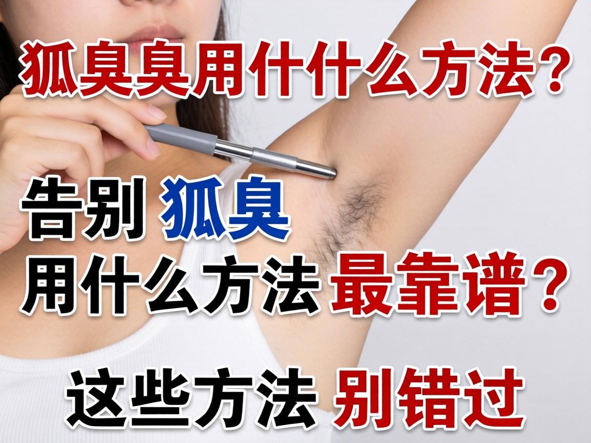 狐臭用什么方法？告别狐臭用什么方法最靠谱？这些方法别错过