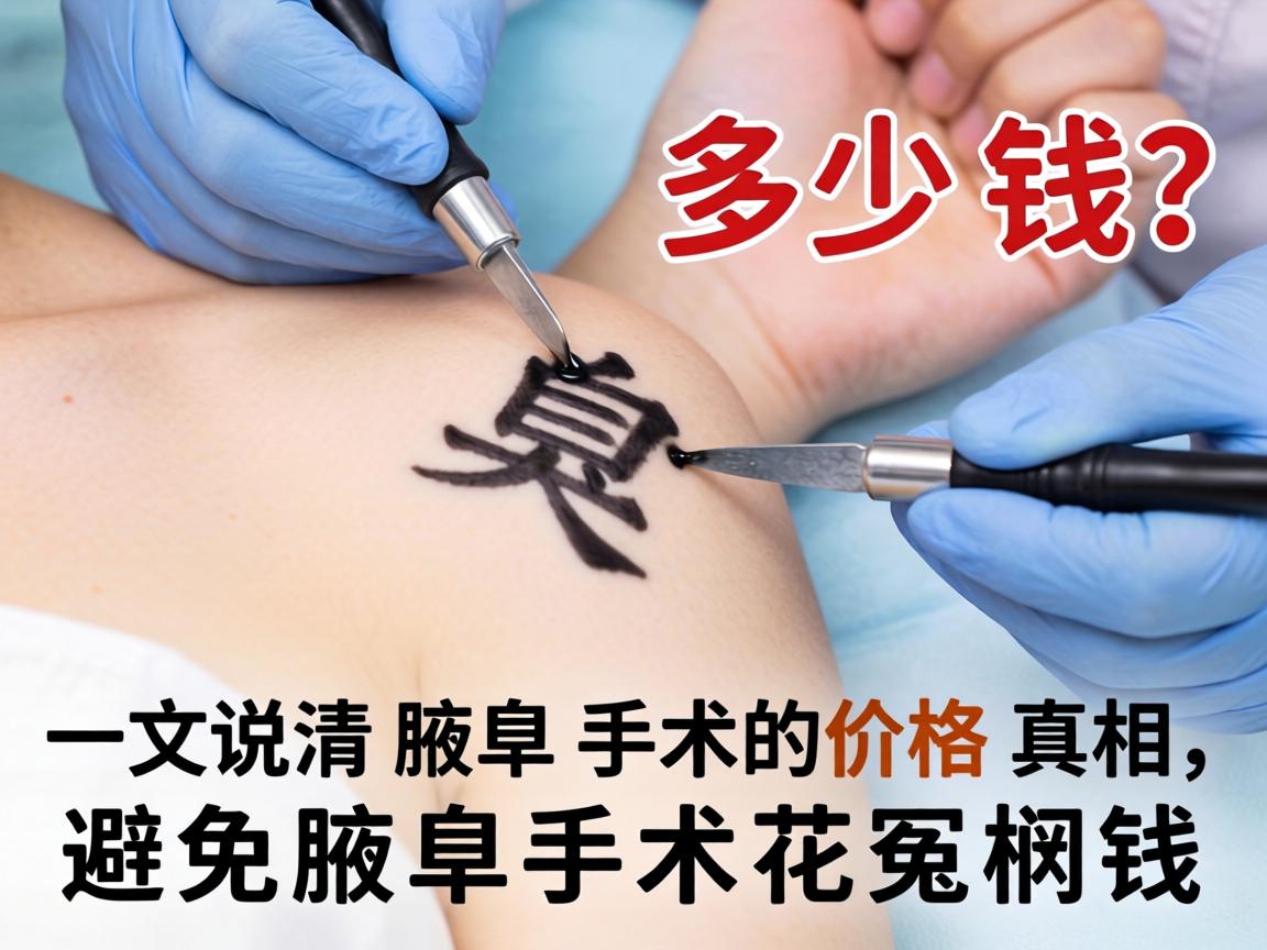腋臭手术多少钱？一文说清腋臭手术的价格真相，避免腋臭手术花冤枉钱