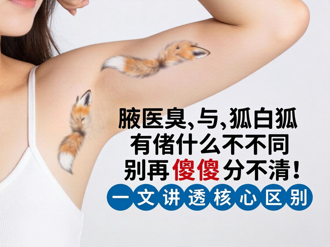 腋臭与狐臭有什么不同？别再傻傻分不清！一文讲透核心区别