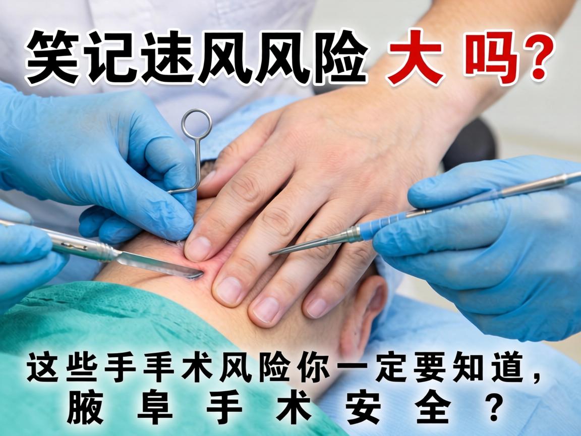 腋臭手术风险大吗？这些手术风险你一定要知道，腋臭手术安全吗？