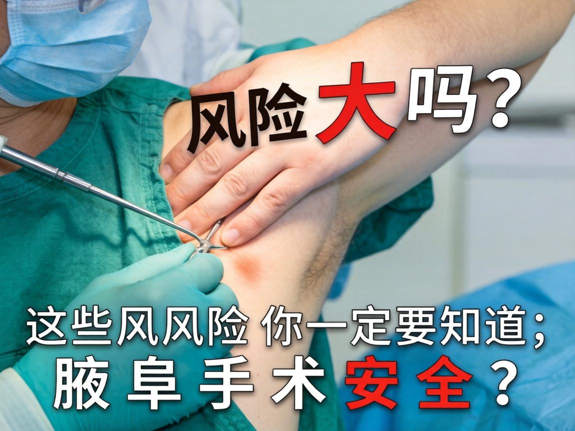 腋臭手术风险大吗？这些手术风险你一定要知道，腋臭手术安全吗？