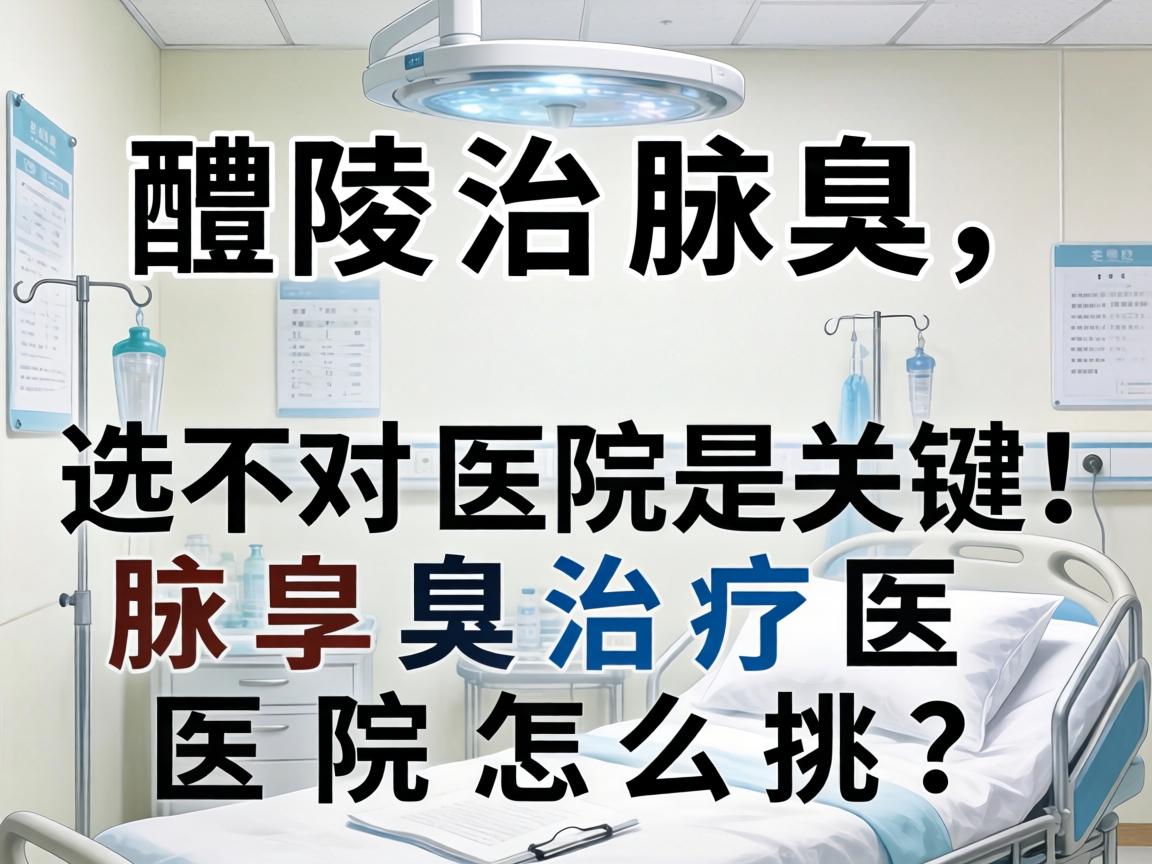 醴陵治腋臭，选对医院是关键！腋臭治疗医院怎么挑？