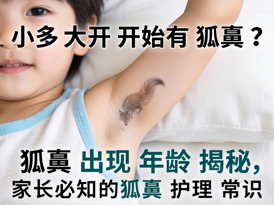 小孩多大开始有狐臭？狐臭出现年龄揭秘，家长必知的狐臭护理常识