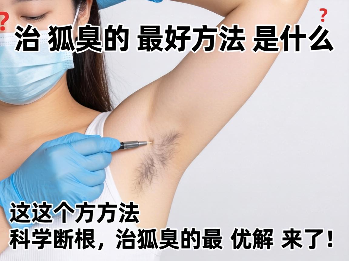 治狐臭的最好方法是什么？这个方法科学断根，治狐臭的最优解来了！