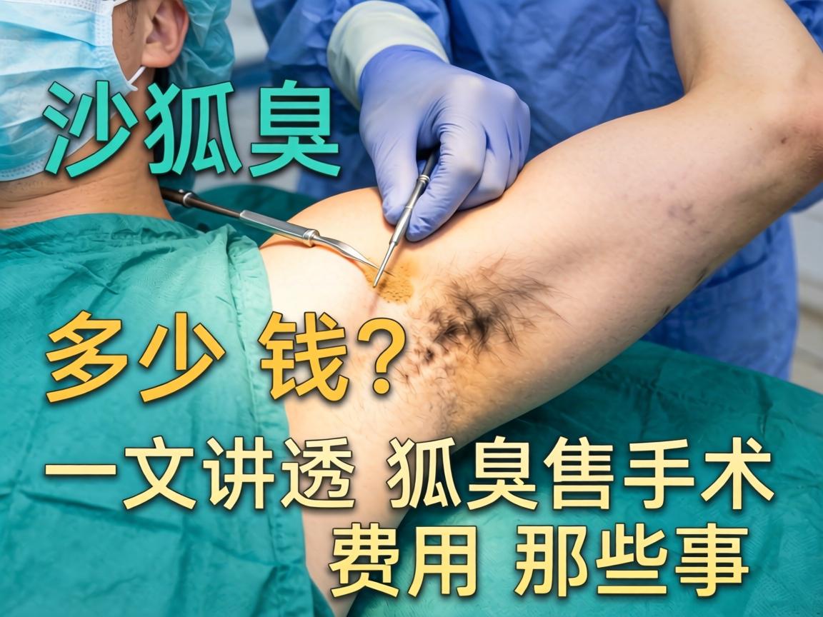 长沙狐臭手术多少钱？一文讲透狐臭手术费用那些事