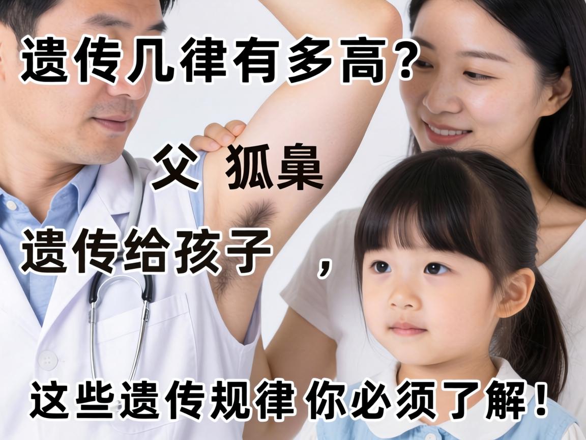 遗传几率有多高？父母狐臭遗传给孩子，这些遗传规律你必须了解！