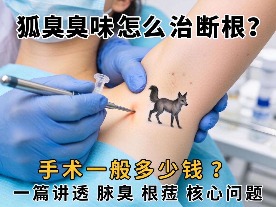 狐臭味怎么治断根？手术一般多少钱？一篇讲透腋臭根治核心问题