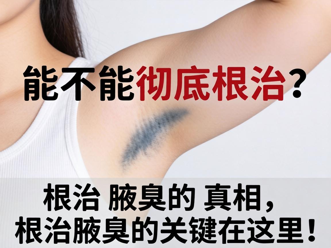 腋臭能不能彻底根治？根治腋臭的真相，根治腋臭的关键在这里！