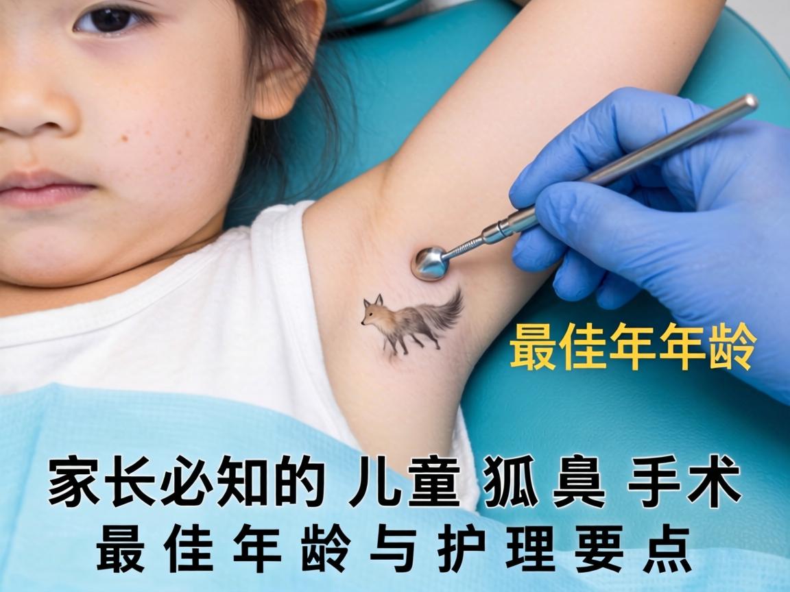 儿童狐臭手术最佳年龄，家长必知的儿童狐臭手术最佳年龄与护理要点
