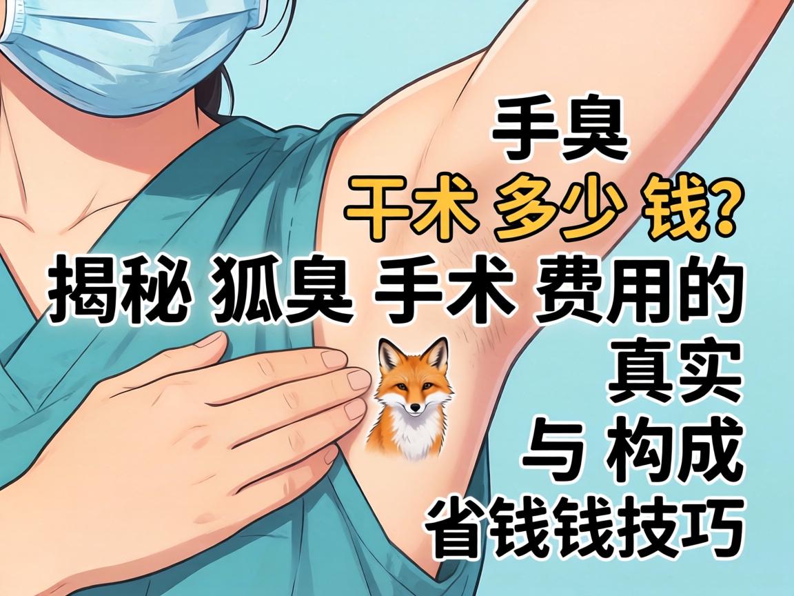狐臭手术多少钱？揭秘狐臭手术费用的真实构成与省钱技巧