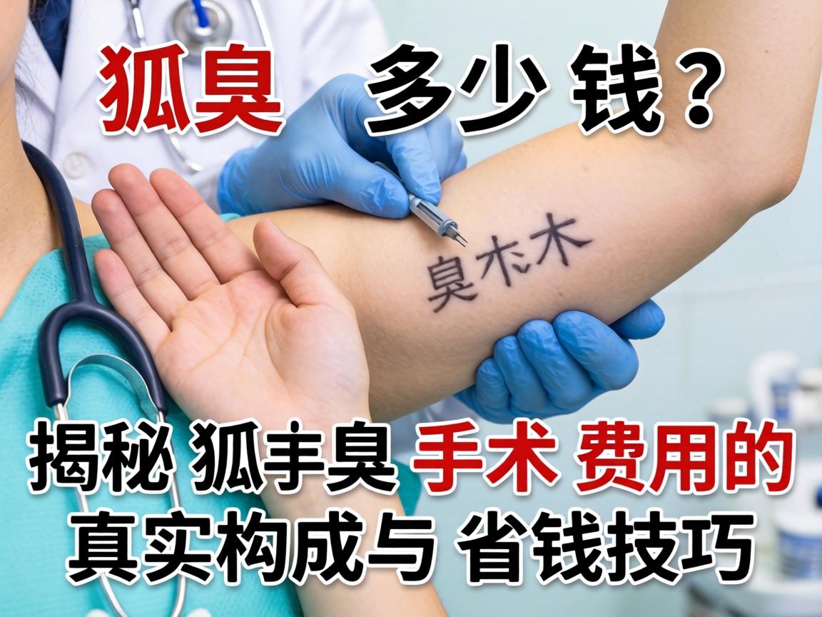 狐臭手术多少钱？揭秘狐臭手术费用的真实构成与省钱技巧