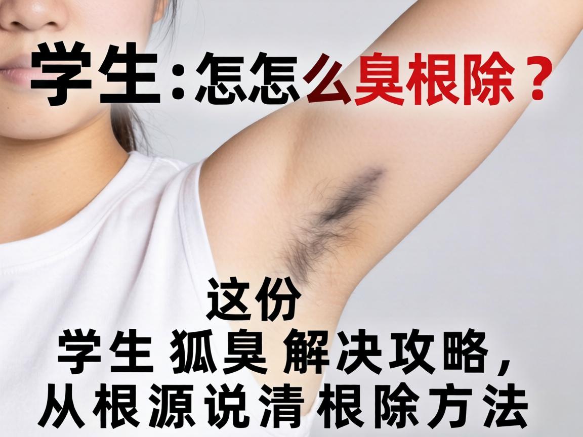 学生狐臭怎么根除？这份学生狐臭解决攻略，从根源说清根除方法