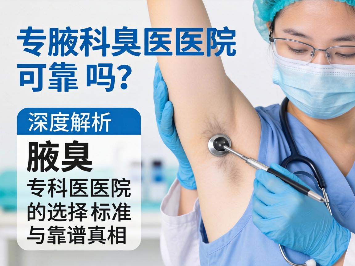 腋臭专科医院可靠吗？深度解析腋臭专科医院的选择标准与靠谱真相