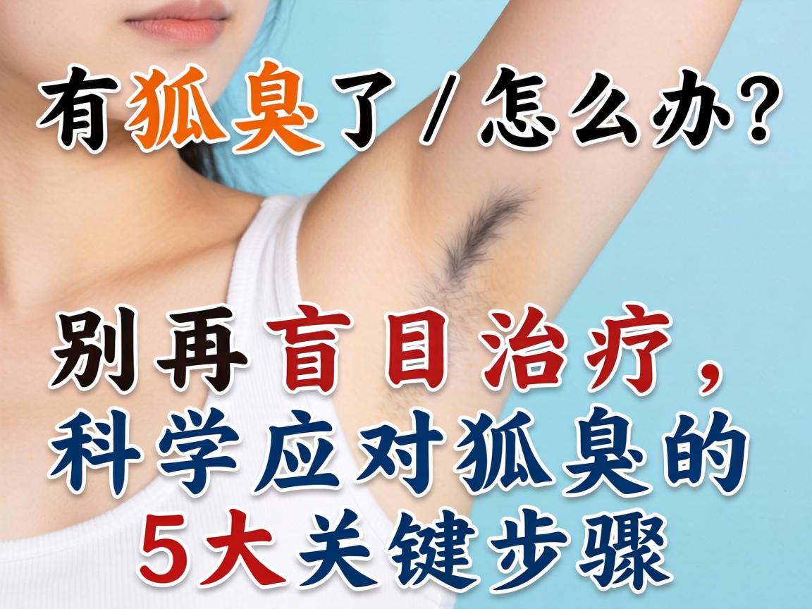 有狐臭了怎么办？别再盲目治疗，科学应对狐臭的5大关键步骤