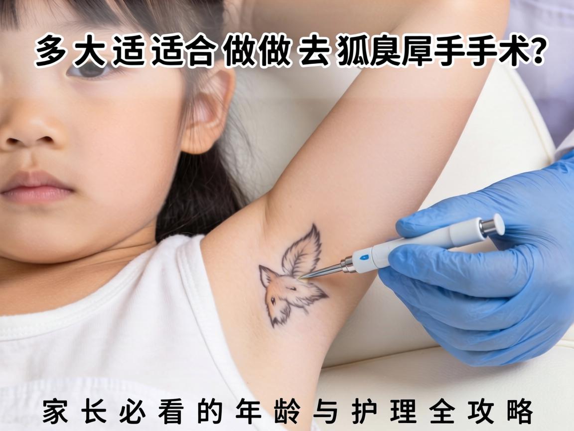 小孩多大适合做去狐臭手术？家长必看的年龄与护理全攻略