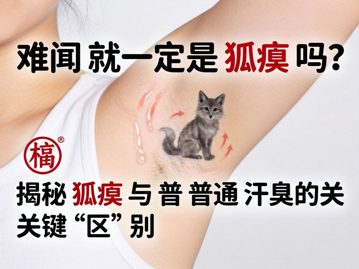 腋下难闻就一定是狐臭吗？揭秘狐臭与普通汗臭的关键区别