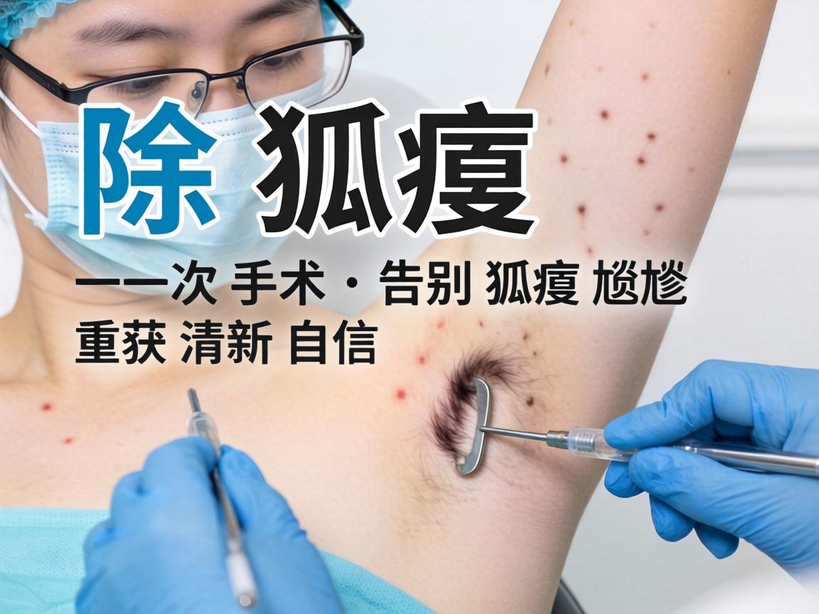 腋臭手术除狐臭，一次手术，告别狐臭尴尬，重获清新自信