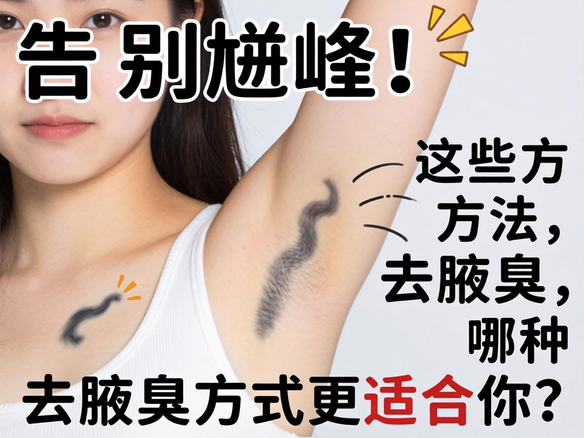 告别尴尬！这些方法去腋臭，哪种去腋臭方式更适合你？