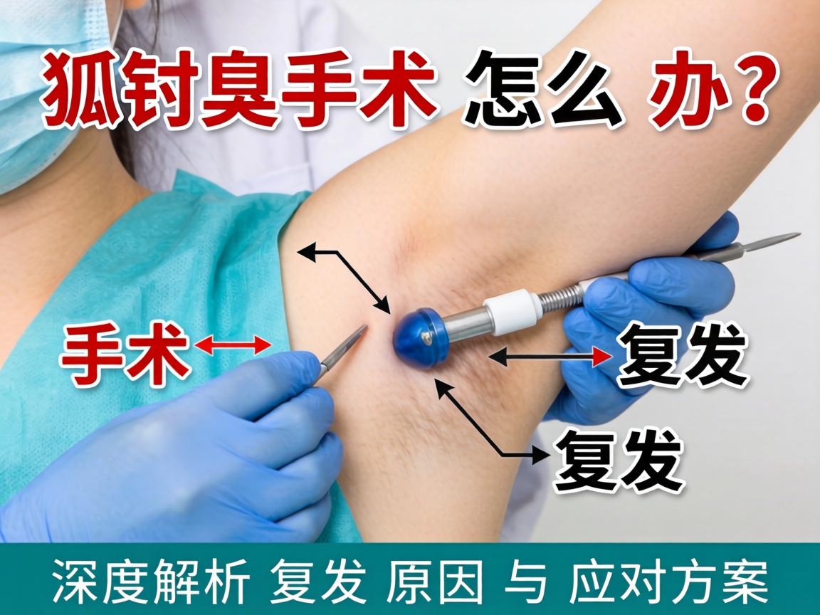 狐臭手术复发怎么办？深度解析复发原因与应对方案