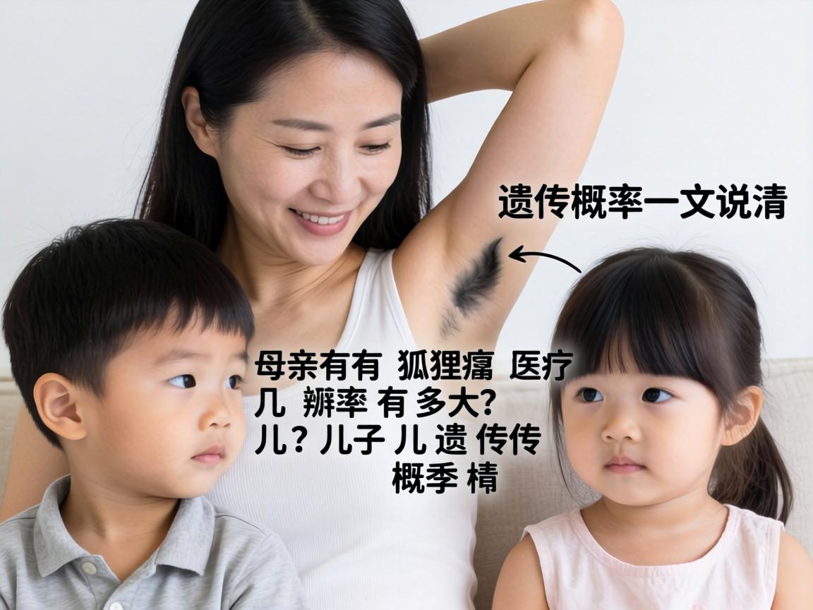 母亲有狐臭遗传几率有多大？儿子女儿遗传概率一文说清