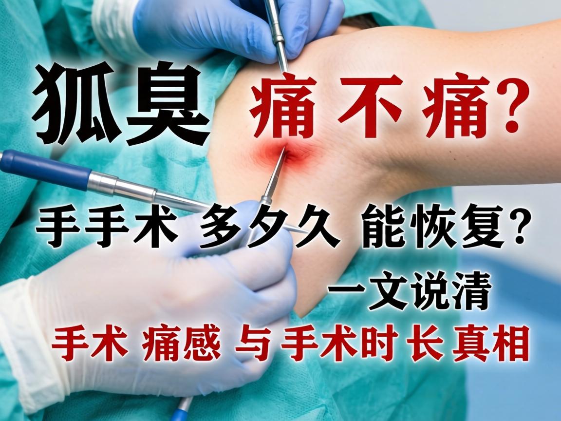 狐臭手术痛不痛？手术多久能恢复？一文说清手术痛感与手术时长真相
