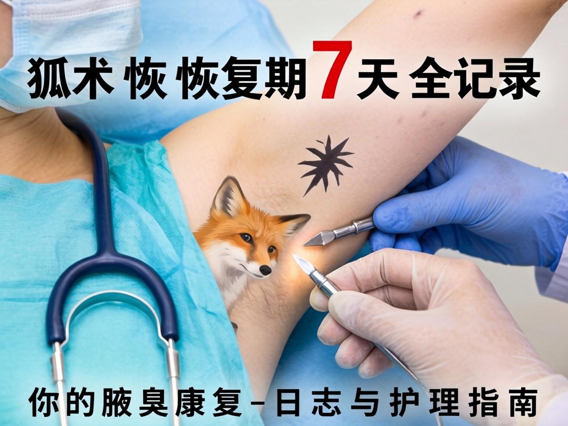 狐臭手术恢复期7天全记录，你的腋臭康复日志与护理指南