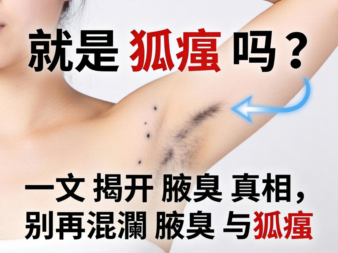 腋臭就是狐臭吗？一文揭开腋臭真相，别再混淆腋臭与狐臭