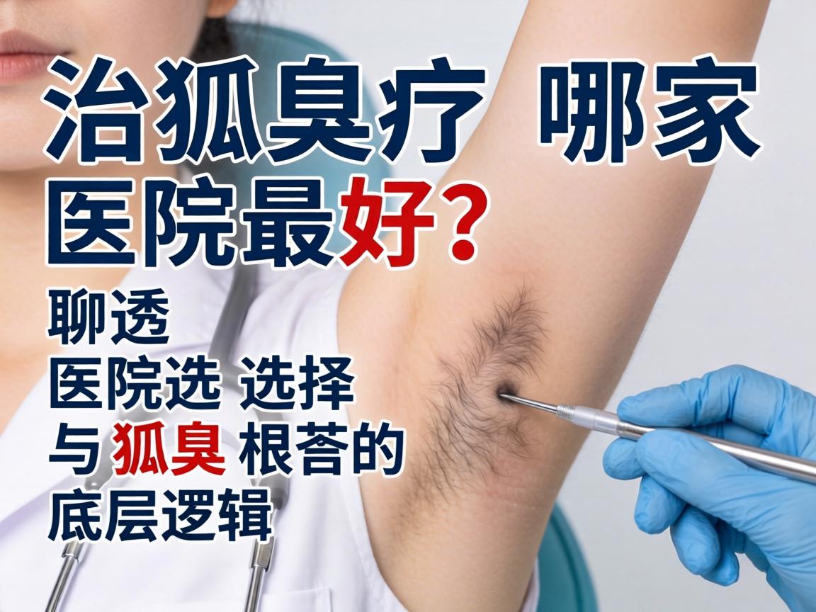 狐臭治疗哪家医院最好？聊透医院选择与狐臭根治的底层逻辑