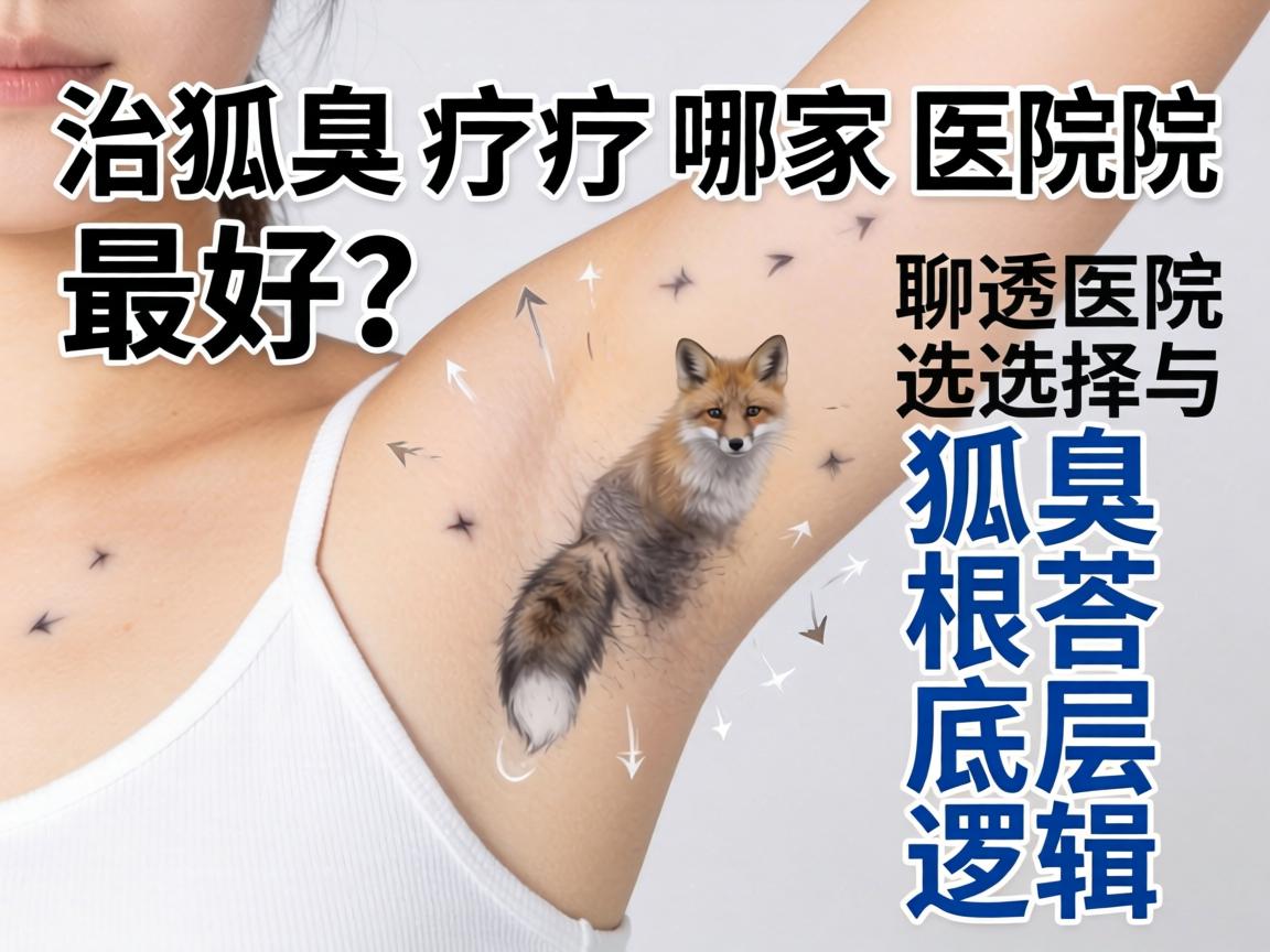 狐臭治疗哪家医院最好？聊透医院选择与狐臭根治的底层逻辑